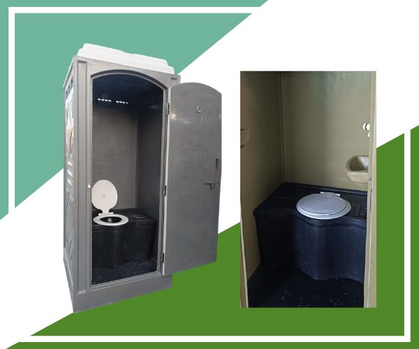 Portable Toilet with Septic Tank
